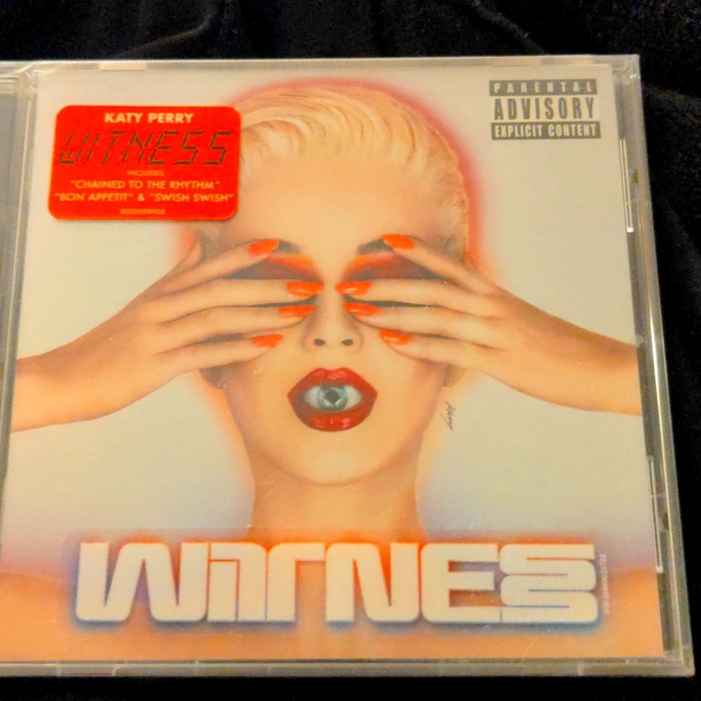 ❤️ KATY PERRY. Witness Music CD New